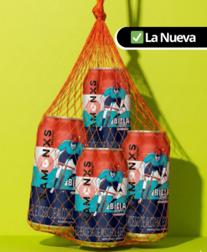 Biela Lager x 4 latas
