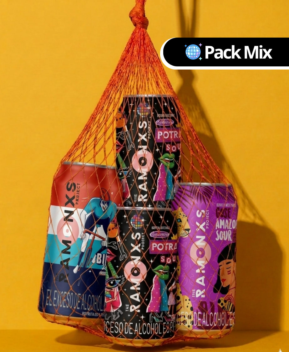 Pack mix sabores x 4 latas